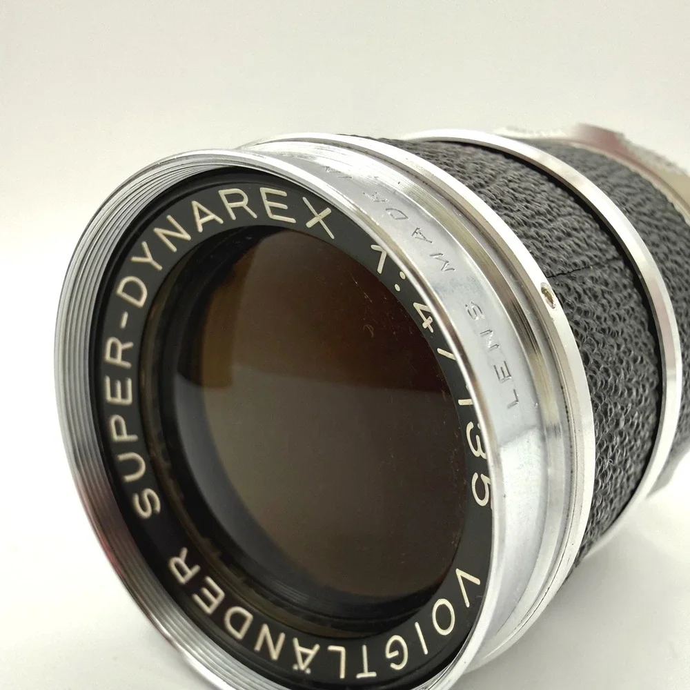 Voigtlander Super-Dynarex 135mm f4 DKL Mount Lens with Case West Germany Vintage